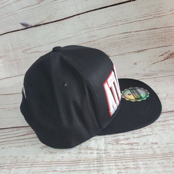 House Of Commons Premium Headwear Atlanta Embroidered %100 Cotton Snap Back Hat - Picture 10 of 12